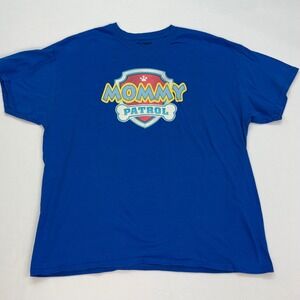 Paw Patrol Womens/Mens size XL Mommy Patrol Graphic Paw Patrol Parody Gildan Tee